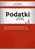 Biznes: Podatki 2016 cz. 1 - ebook