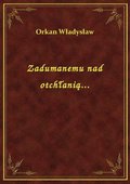 Zadumanemu nad otchłanią... - ebook