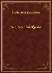 : Do Ossolińskiego - ebook