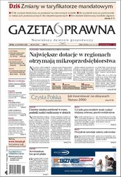 : Dziennik Gazeta Prawna - e-wydanie – 231/2008