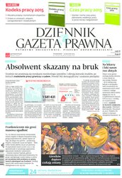 : Dziennik Gazeta Prawna - e-wydanie – 11/2015