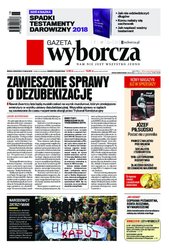 : Gazeta Wyborcza - Warszawa - e-wydanie – 101/2018