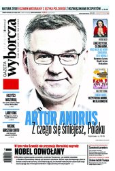 : Gazeta Wyborcza - Warszawa - e-wydanie – 103/2018