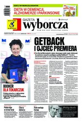 : Gazeta Wyborcza - Warszawa - e-wydanie – 119/2018