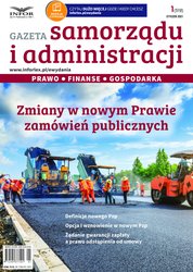 : Gazeta Samorządu i Administracji - e-wydanie – 1/2021