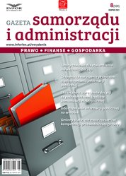 : Gazeta Samorządu i Administracji - e-wydanie – 8/2021