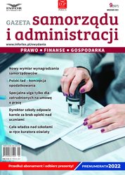 : Gazeta Samorządu i Administracji - e-wydanie – 9/2021