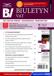 : Biuletyn VAT - e-wydanie – 1/2022