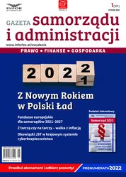 : Gazeta Samorządu i Administracji - e-wydanie – 1/2022