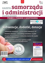 : Gazeta Samorządu i Administracji - e-wydanie – 2/2022
