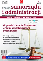 : Gazeta Samorządu i Administracji - e-wydanie – 3/2022