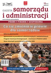 : Gazeta Samorządu i Administracji - e-wydanie – 12/2022
