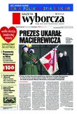 : Gazeta Wyborcza - Warszawa - 7/2018