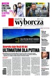 : Gazeta Wyborcza - Warszawa - 185/2018