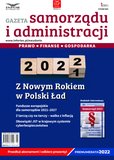 : Gazeta Samorządu i Administracji - 1/2022