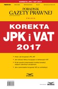 Korekta JPK i VAT 2017 - ebook