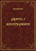 ebooki: Gratis I Apoftegmata - ebook