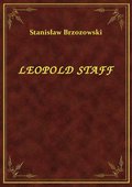 ebooki: Leopold Staff - ebook
