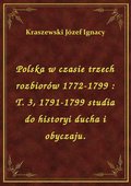 Polska w czasie trzech rozbiorów 1772-1799 : T. 3, 1791-1799 studia do historyi ducha i obyczaju. - ebook