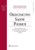 biznesowe, branżowe, gospodarka: Orzecznictwo Sądów Polskich – e-wydanie – 4/2024
