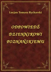 : Odpowiedź Dziennikowi Poznańskiemu - ebook