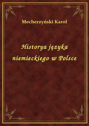 : Historya języka niemieckiego w Polsce - ebook