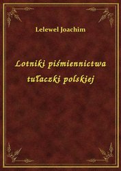 : Lotniki piśmiennictwa tułaczki polskiej - ebook