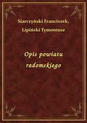 : Opis powiatu radomskiego - ebook