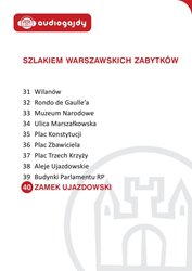: Zamek Ujazdowski. Szlakiem warszawskich zabytków - audiobook