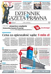: Dziennik Gazeta Prawna - e-wydanie – 37/2015