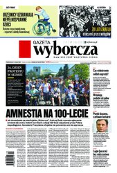 : Gazeta Wyborcza - Warszawa - e-wydanie – 110/2018