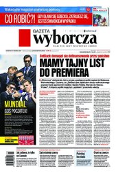 : Gazeta Wyborcza - Warszawa - e-wydanie – 136/2018