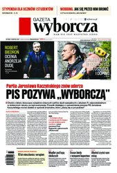 : Gazeta Wyborcza - Poznań - e-wydanie – 182/2018