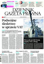 : Dziennik Gazeta Prawna - e-wydanie – 72/2018