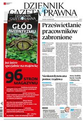 : Dziennik Gazeta Prawna - e-wydanie – 82/2018