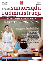 : Gazeta Samorządu i Administracji - e-wydanie – 9/2023