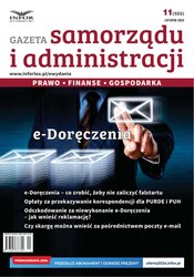 : Gazeta Samorządu i Administracji - e-wydanie – 11/2023