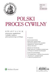 : Polski Proces Cywilny - e-wydanie – 4/2023